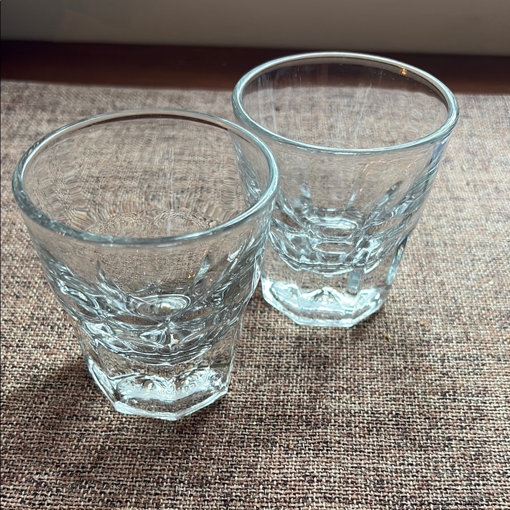 LAST CALL! - BAR QUALITY BOURBON SHOT GLASSES - set of 2